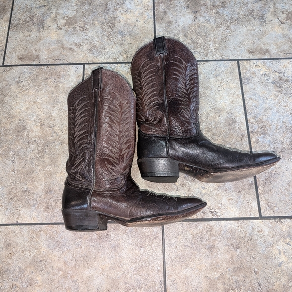 Justin Boots Vintage Men\'s 9 Western main image 5
